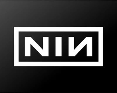 NIN Nine Inch Nails Music Vinyl Die Cut Car Logo Decal Sticker - US SELLER - Image 1 of 4