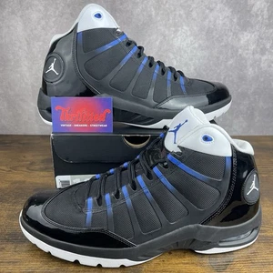 NEW Nike Air Jordan Play In These Size 12.5 440896-002 Black Blue Men’s Shoes OG - Picture 1 of 9