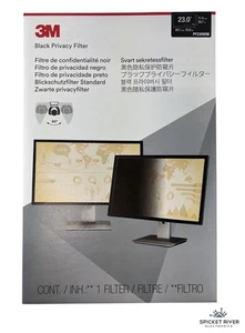 NEU - 3M PF230W9B Blackout Sichtschutzfilter für 23" Breitbild 16:9 Monitore - Bild 1 von 3