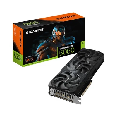 Gigabyte GIGABYTE GeForce RTX 5080 WINDFORCE OC SFF 16G Graphics Card, WINDFORCE - Image 1 of 4