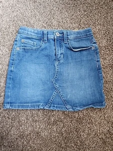 Girls Jean Skirt Size 6x - Picture 1 of 4