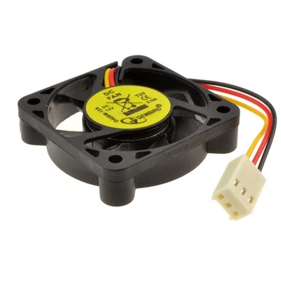 KENABLE Gehäuselüfter Für PC-Tower 40mm x 40mm x 10mm 12V 0,12A Kugellager 3-Pin-Kabel