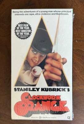 1991 A CLOCKWORK ORANGE sealed VHS - Image 1 of 2
