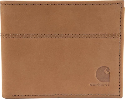 Carhartt Men's Casual Saddle Leather One Size, Brown (Bifold) - Image 1 of 4