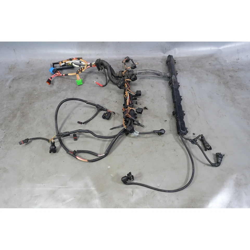 Arnés de cableado del motor bobina de encendido dañado 08-13 BMW E90 serie 3 N51 N52 OEM Foto 1 de 4