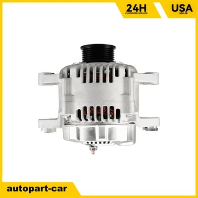 Alternador compatible con Hyundai Santa Fe 2007-2009 2,7 L 2007-2010 Kia Rondo 2,7 L 130A Foto 1 de 4