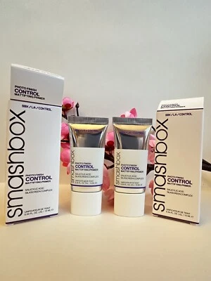 Lot of 2 - SmashBox Photo Finish Control Mattifying Primer 0.34 fl oz /10ml each - Image 1 of 3