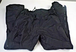 Vintage Sportina Mens Ski Warm Up Pants Skiing Snow Cold Weather Black Large - Picture 1 of 12