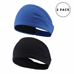 Diadema elástica brillante para mujeres y hombres deportiva para sudar yoga gimnasio diadema para el cabello - Imagen 1 de 7