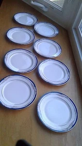 Lenox Caitlin 8 Bread & Butter Plates Fine Bone China 6 1/2" Debut Collection - Picture 1 of 4