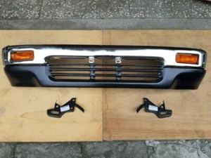 Front Chrome Bumper Valance Apron Bracket For Toyota Pickup 1989-91 4WD 4Runner - Picture 1 of 6