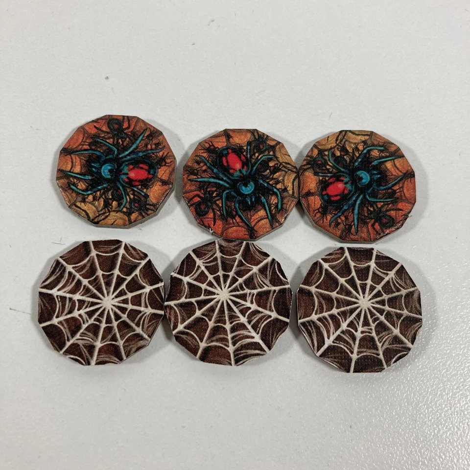 Talismán 4ta Edición The Woodland Expansión OEM Piezas de Repuesto Fichas Araña Foto 1 de 1