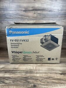Panasonic FV-0511VKS2 WhisperGreen 110 CFM Multi-Flow Bathroom Fan - White