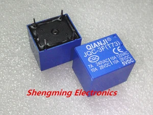 10PCS 5V Relays JQC-3F(T73) Mini SPDT Power Relay 5VDC PCB Type 5pins - Picture 1 of 2