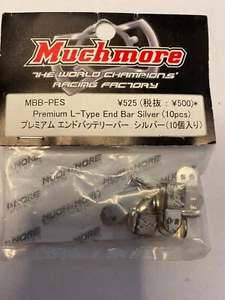 Muchmore Premium L - Type End Bar Silver (10pcs) MBB - PES - Picture 1 of 1