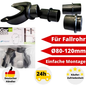 Regensammler Fallrohr 80 100 120 mm Regendieb Regenwassersammler Wassersammler - Bild 1 von 8