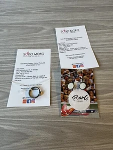 Boston Red Sox Handmade Earring And Ring Made From Balls From Popular Games - Picture 1 of 7
