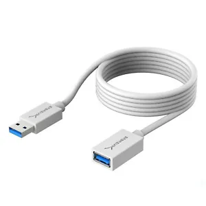 Sabrent USB 3.0 Extension Cable - A-Male to A-Female [White] 6 Feet (CB-306W) - Picture 1 of 1