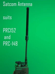 Anteny SATCOM TCA/PRC152 w stylu wojskowym - wersja z gęsią szyją - Zdjęcie 1 z 4