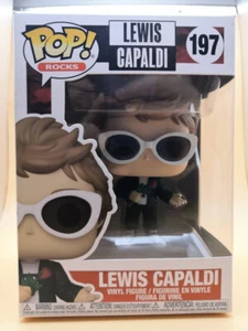 FUNKO POP Lewis Capaldi 197 Rocks W/PROTECTOR - P32 - Picture 1 of 8