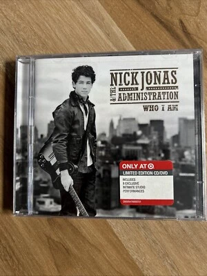 NICK JONAS & THE ADMINISTRATION WHO I AM Sealed Target Exclusive CD DVD Foto 1 de 4