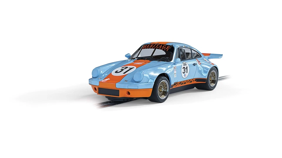 Porsche 911 Carrera Rsr 3.0 ? Gulf Edition Slot Auto Modell Scalextric - Bild 1 von 1