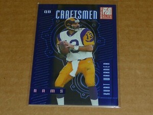 2000 Donruss Elite CRAFTSMEN KURT WARNER RAMS /2500 J3495