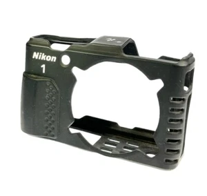 Genuine Nikon CF-N6000 Soft Silicone Jacket Black Case Cover for Nikon 1 AW1 - Picture 1 of 3
