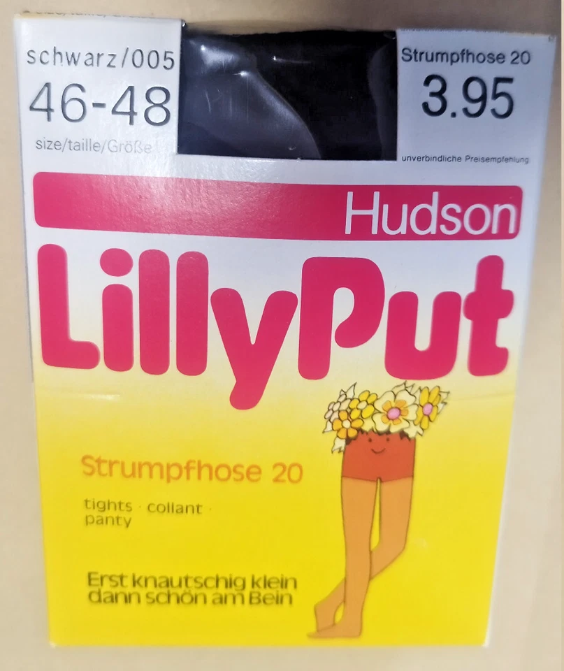 Hudson LillyPut Feinstrumpfhose Gr. 46-48 schwarz 20 den Neu OVP - Bild 1 von 1