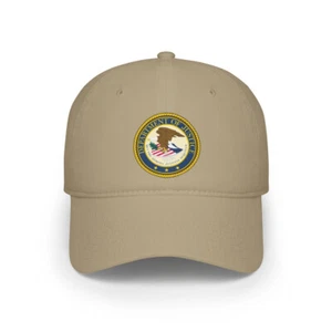 United States Department of Justice DOJ Low Profile Baseball Cap - Picture 1 of 24