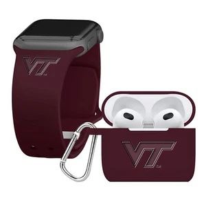 Paquete combinado de silicona grabada Affinity Bands Virginia Tech Hokies Gen 3 - Imagen 1 de 3