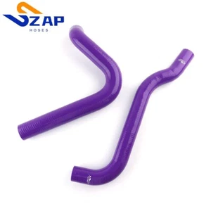 Fit For 67-72 Chevy C/K Series C10 Pickup Purple Silicone Coolant Radiator Hose - Picture 1 of 8
