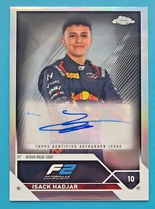Isack Hadjar 2023 Topps Chrome F1 Refractor Auto #CAC-IH Redbull RC. - Picture 1 of 2