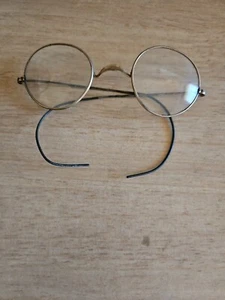 Vintage Gold Filled Wire Rim Oval Specticales Eye Glasses  - Picture 1 of 3
