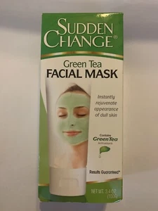 Sudden Change Green Tea Facial Mask 3.4oz Free Shipping - Picture 1 of 3