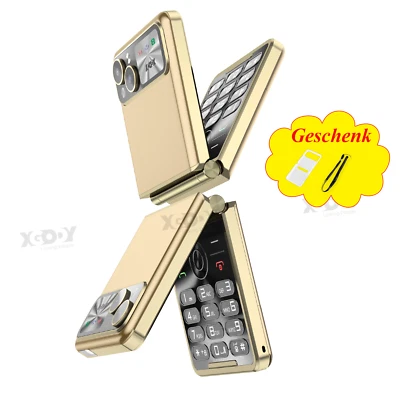 2025 Neu Klapp Smartphone Ohne Vertrag 2,4" Handy Dual SIM Mini Wadnschirm GSM - Bild 1 von 4