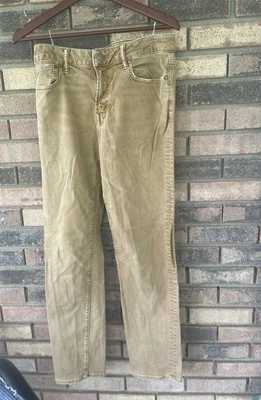 American Eagle 男式牛仔裤下一级硬度金色 31/34 码二手 — 第 1/4 张图片