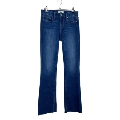 Paige Manhattan Boot Cut Blue Jean Size 25  - Image 1 of 4