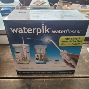 Paquete combinado de hilo dental Waterpik Ultra Plus y Nano Water: 12 puntas, almacenamiento/viaje - Imagen 1 de 9