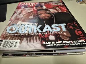 SPIN magazine Outkast Ad-Rock The Offspring Pearl Jam Robert Iler Monster Magnet - Picture 1 of 1