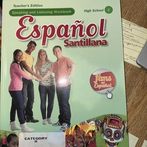 Español Santillana Teacher's Edition: High School 2 Speaking and Listening GOOD - Picture 1 of 2