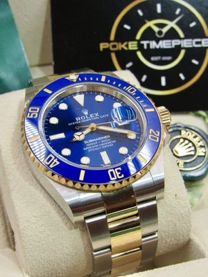 Rolex Submariner Date Bluesy 41MM 126613LB 18K caja de dos tonos papeles Foto 1 de 4