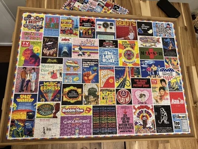 Rompecabezas de comentarios de los años 70 1500 piezas cultura pop barco de amor Brady Bunch Foto 1 de 4