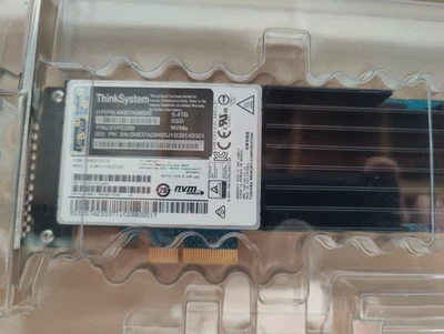 LENOVO 6.4TB PCIe 3.0 x4 NVME SSD FLASH STORAGE - FRU 01PE209  - Open Box - Image 1 of 3