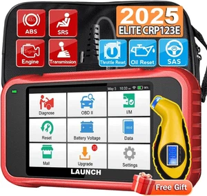 2025 LAUNCH CRP123E OBD2 Scanner Engine ABS SRS Code Reader Car Diagnostic Tool - Picture 1 of 16