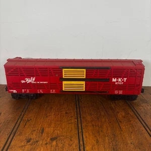 Lionel O Gauge M-K-T Stock Car 9707 "The Katy" Serves The Southwest Train Car - Picture 1 of 11