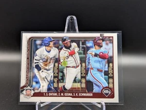 2025 Topps Series One SHOHEI OHTANI BRYCE HARPER #144 NL HR Leaders - Picture 1 of 2