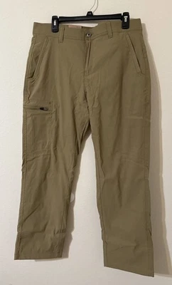 Pantalones para hombre Eddie Bauer Rainier forrados de lana elásticos senderismo al aire libre talla 34 X 30 Foto 1 de 4