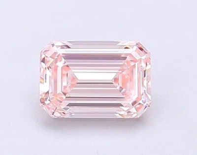 lab diamond 1.09 ct Emerald IGI Certifide diamond Fancy vivid Green Color VS1 - Image 1 of 4