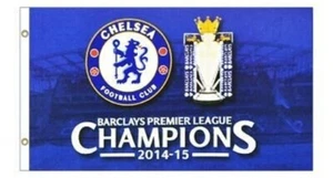 Chelsea Champions Flag Design 2014-15 Football Barclays Premier Official License - Picture 1 of 3